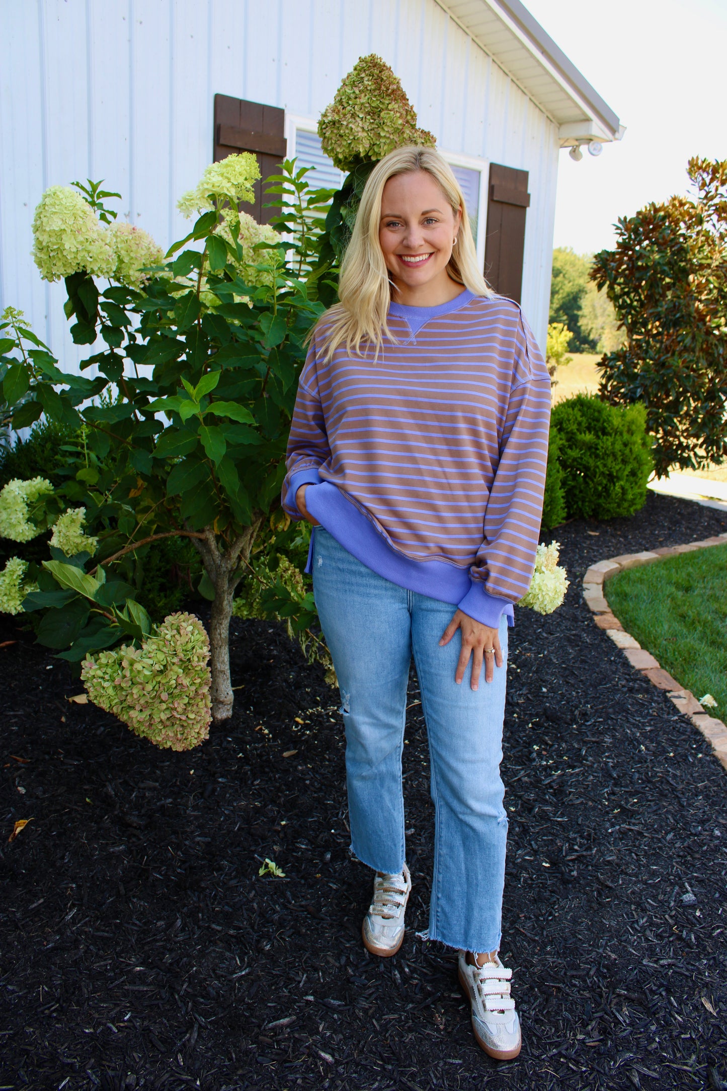 Never Looked Back Lavender Top