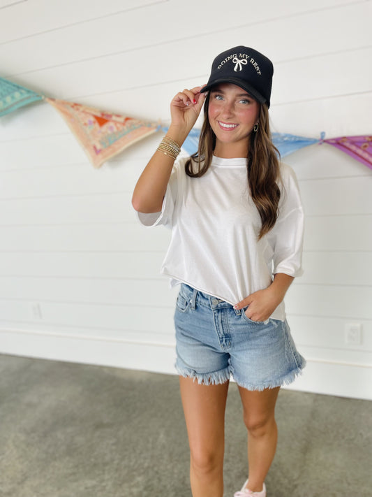 Inspire White Tee