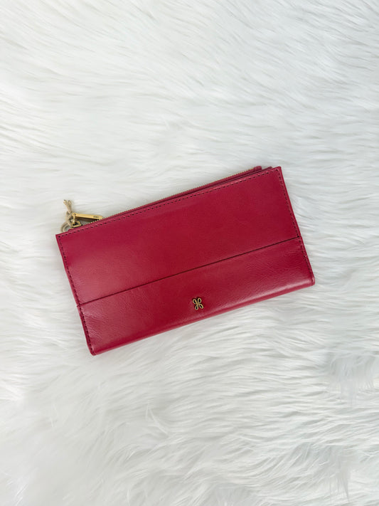 Jill Large True Red Bifold Wallet