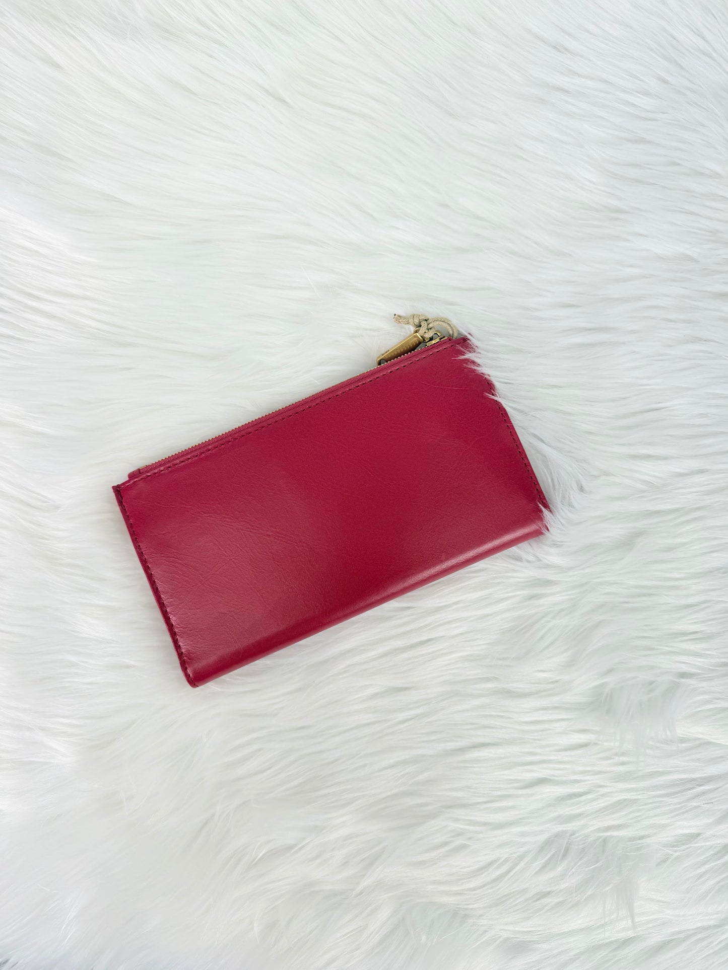 Jill Large True Red Bifold Wallet