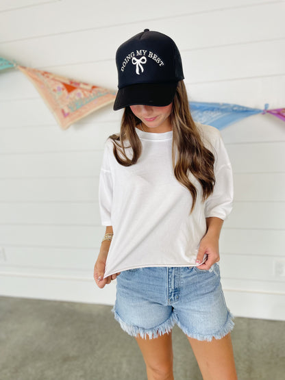 Inspire White Tee