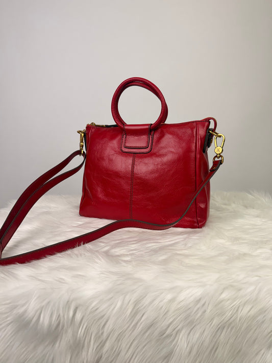 Sheila Medium True Red Satchel