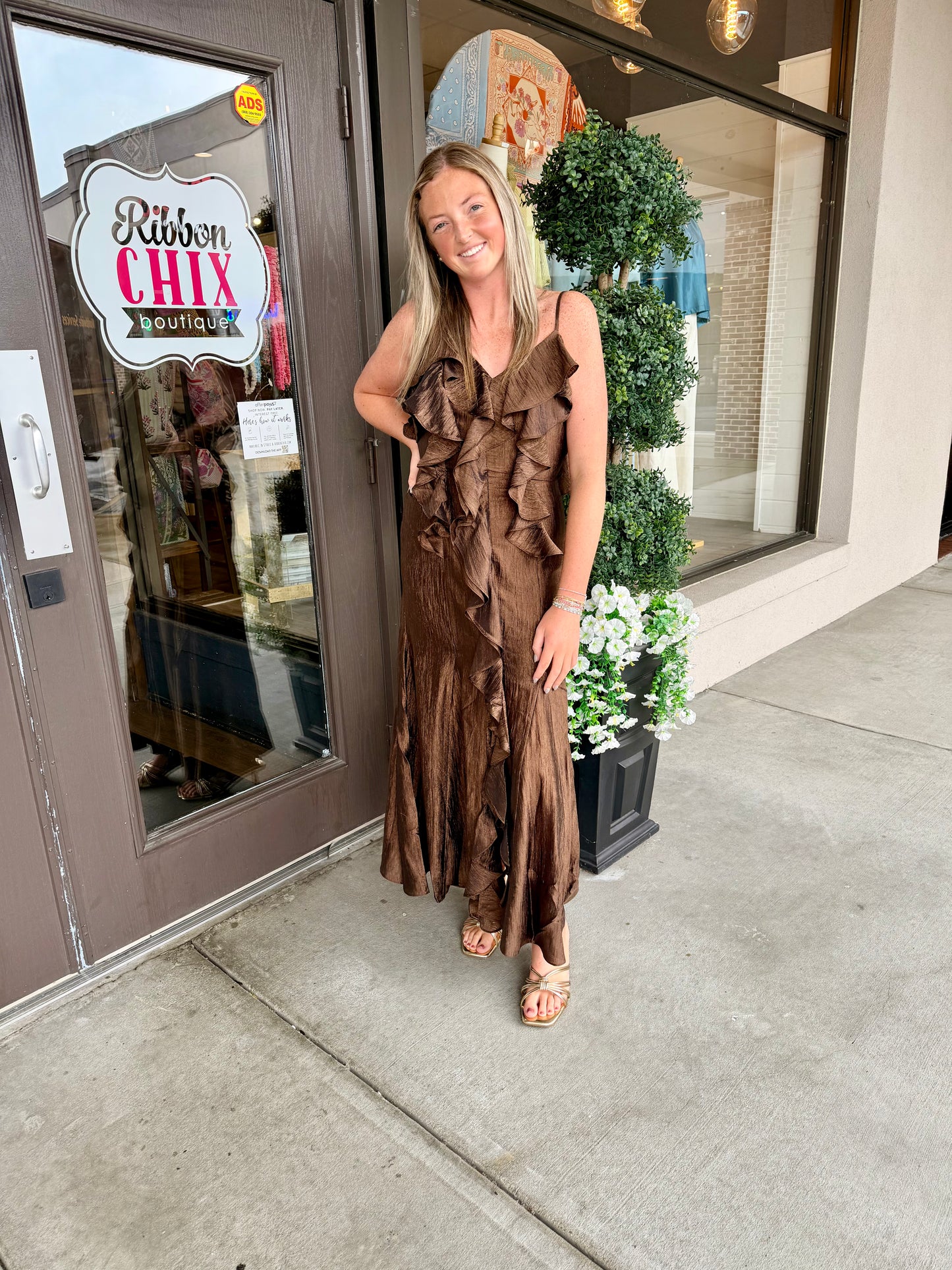 Ruffle Grace Dress