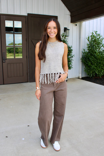 Full Circle Sweater Top