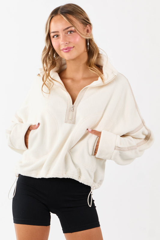 Keep It Cute Ivory Pullover Top