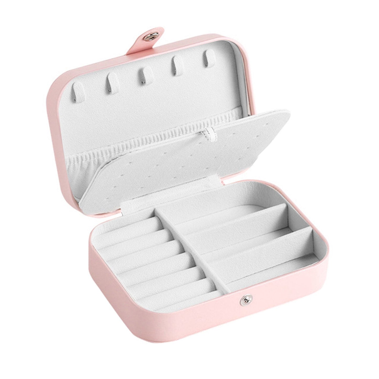 Travel Pink Large Jewelry Box