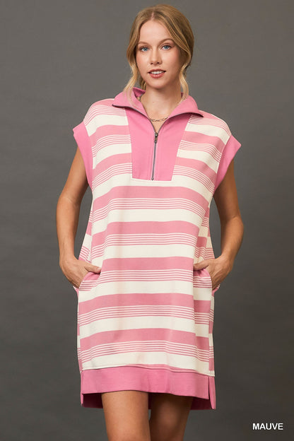 Striped Serenade Dress