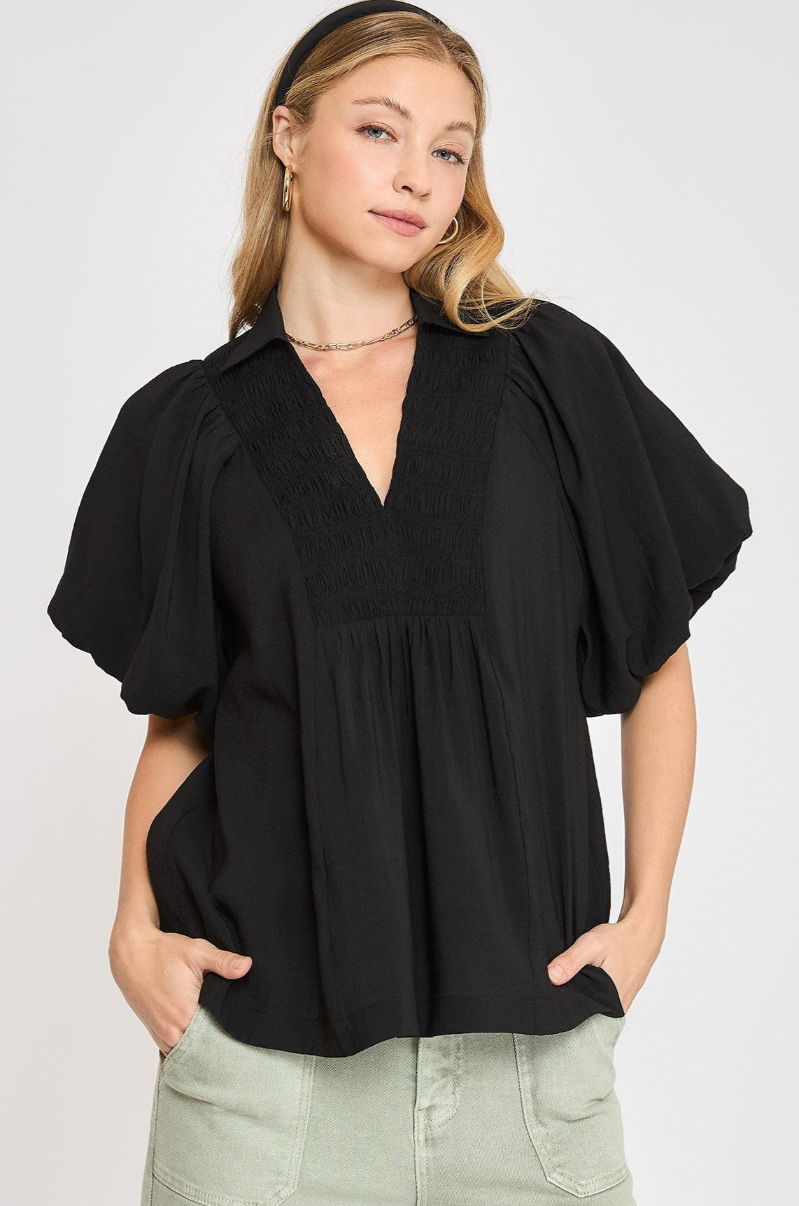 Caught in the Rain Top – Ribbon Chix