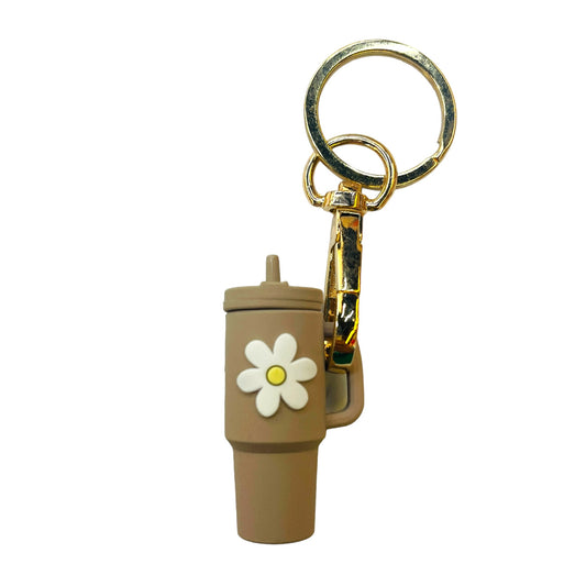 Tiny Tumbler Mocha Keychain