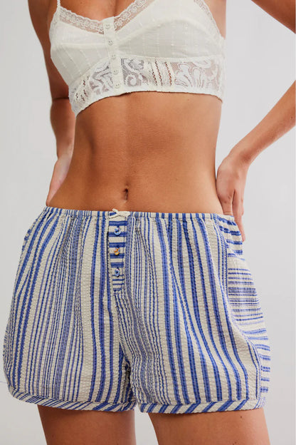 Home By 8 Cobalt Combo Boxer Shorts