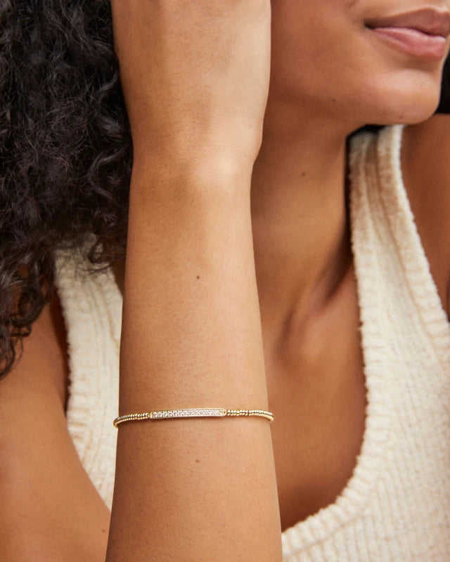 Addison Stretch Bracelet in Gold