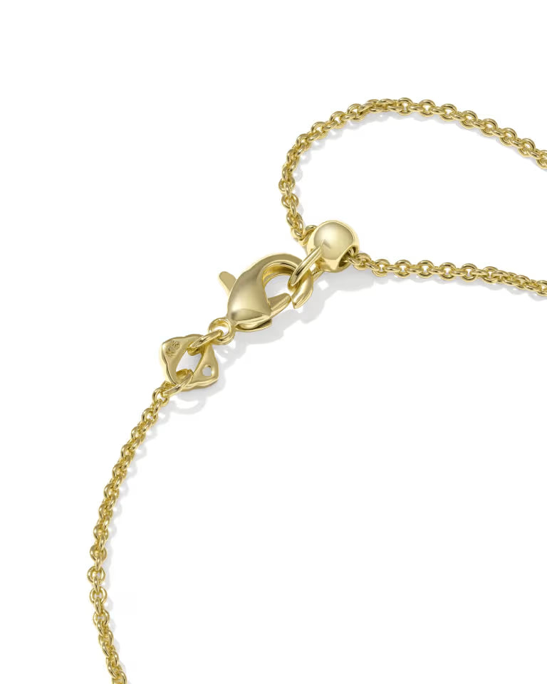 Cross Gold Crystal Delicate Chain Bracelet in White Crystal