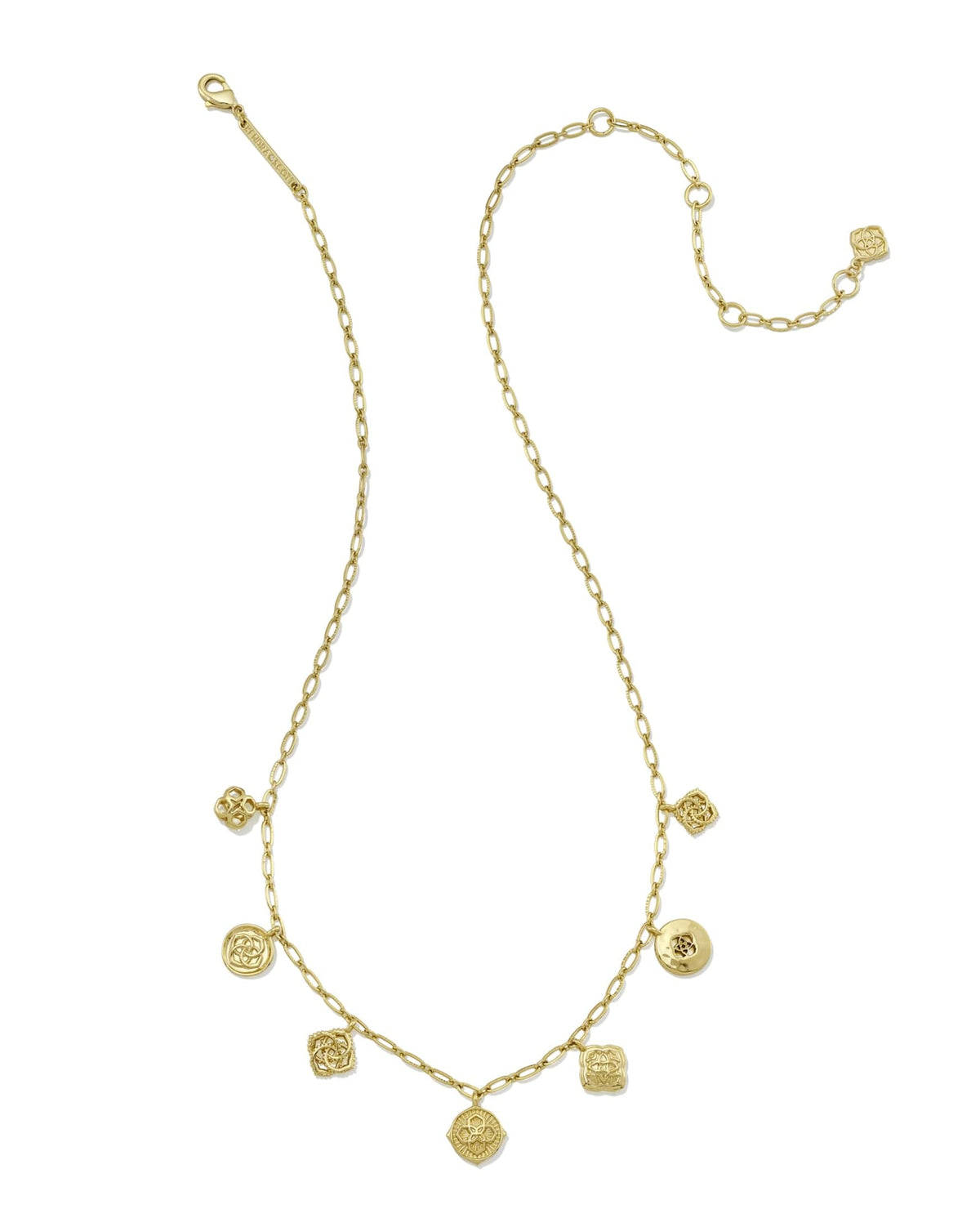 Dira Charm Gold Necklace