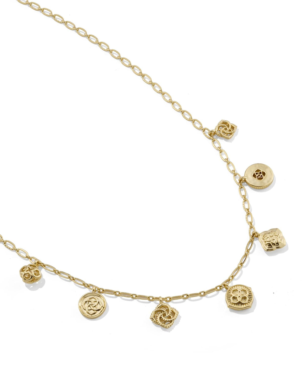 Dira Charm Gold Necklace
