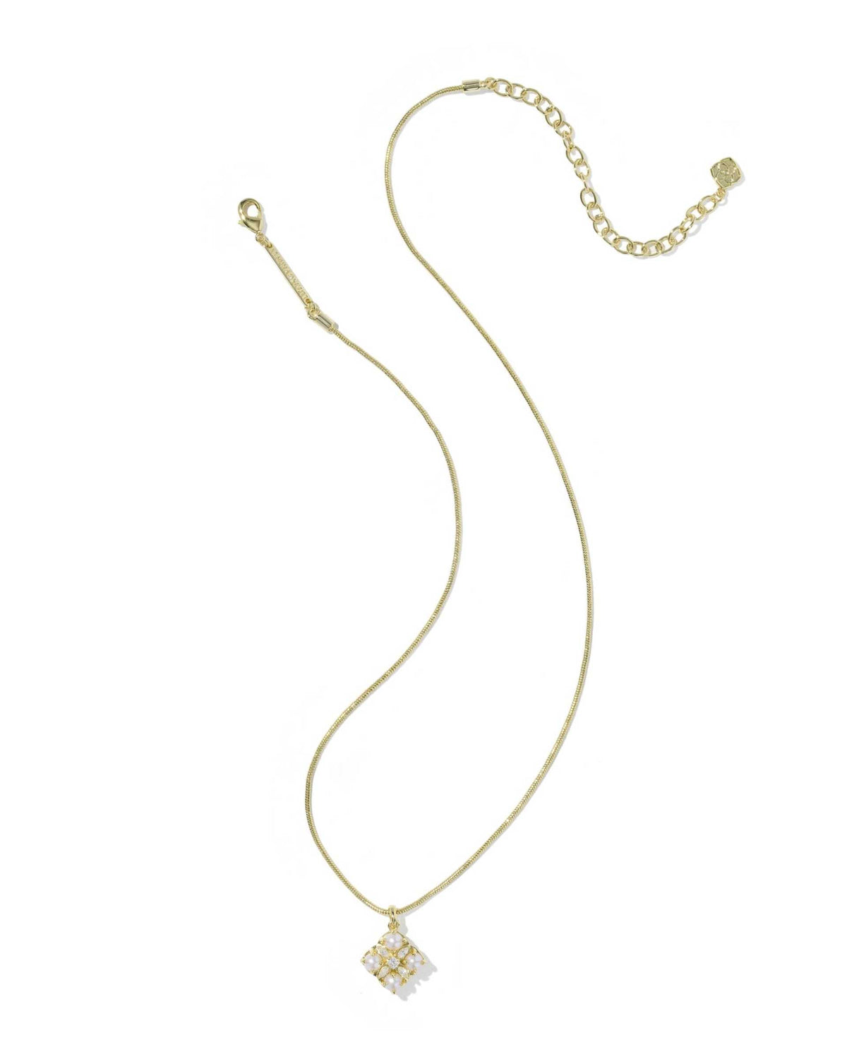 Dira Pearl Pendant Gold Necklace