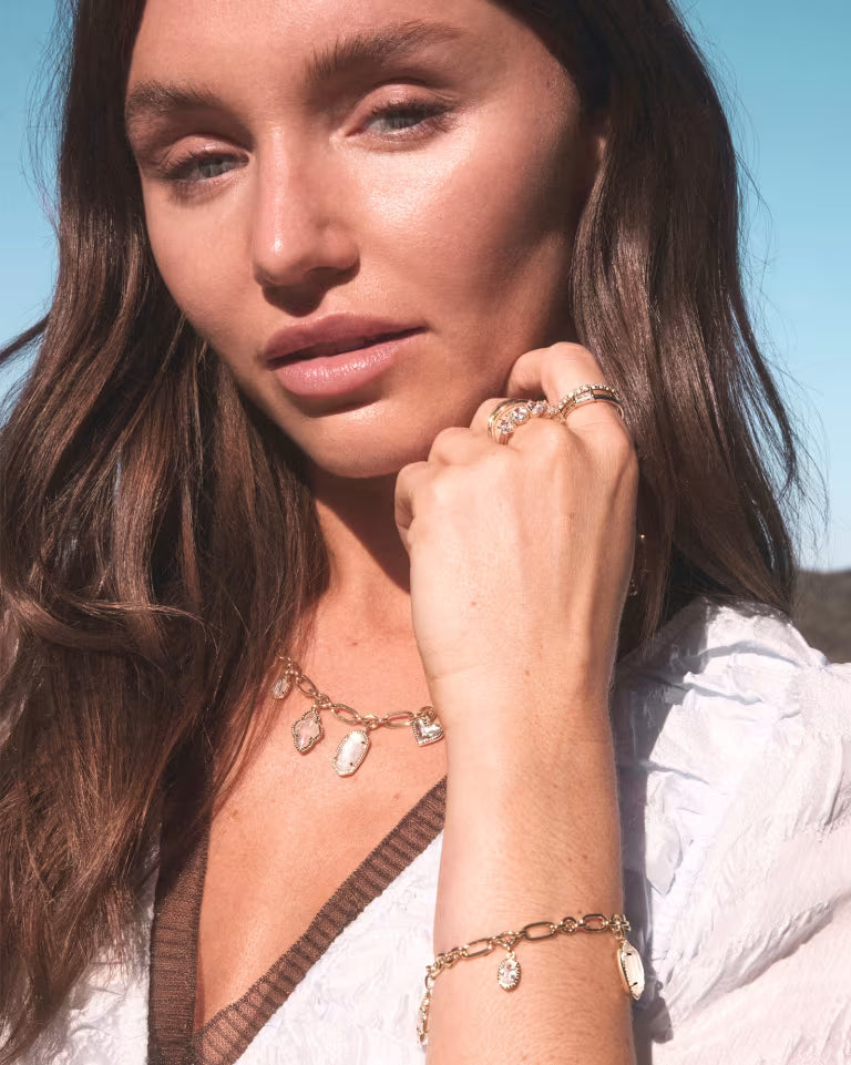 Icon Gold Charm Bracelet