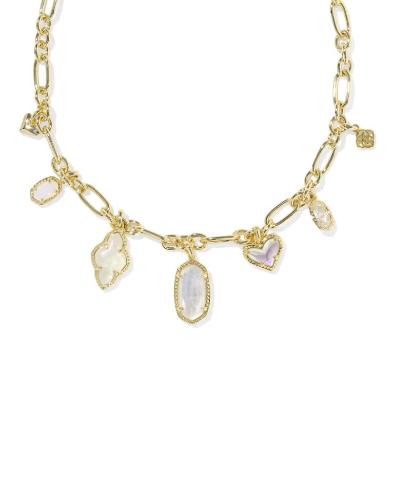 Icon Gold Charm Necklace