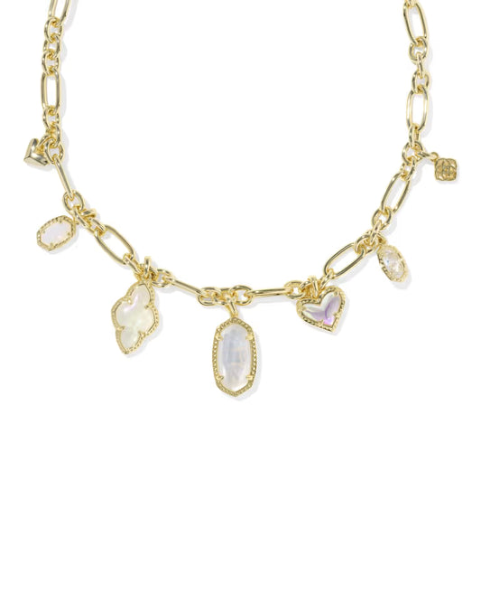 Icon Gold Charm Necklace