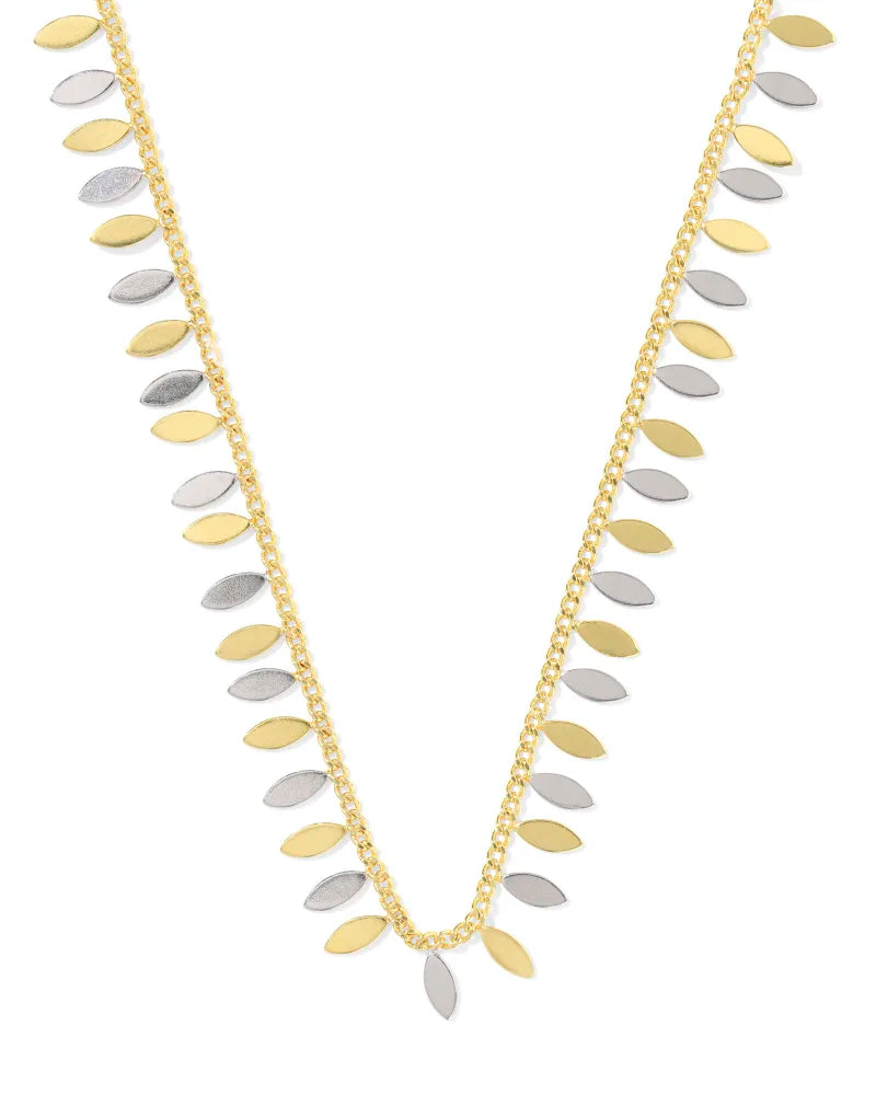 Kayla Mixed Metal Strand Necklace in Mixed Metal