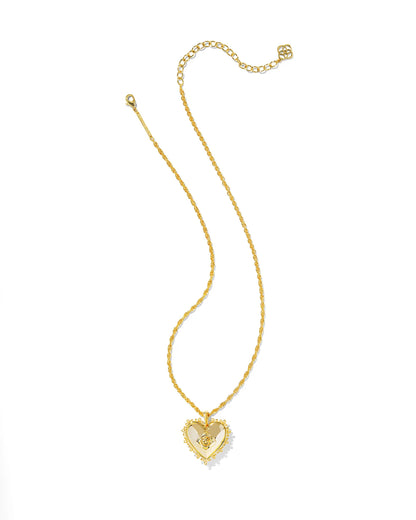 Mallory Rose Gold Locket Short Pendant Necklace