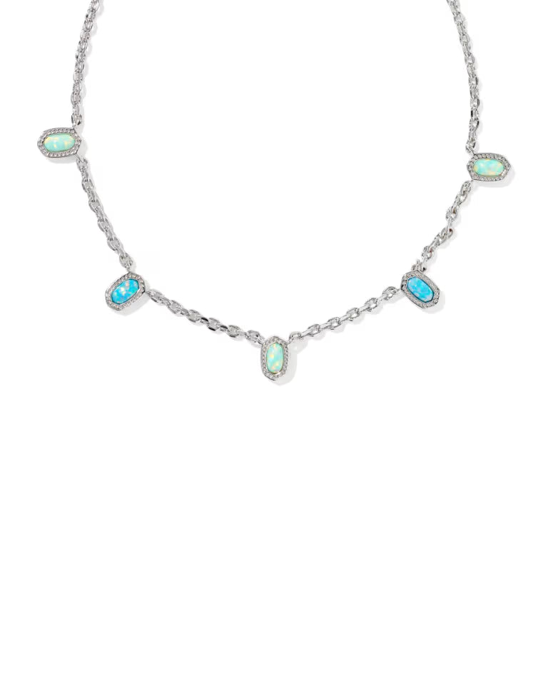 Mini Elisa Silver Strand Necklace