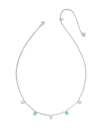 Mini Elisa Silver Strand Necklace