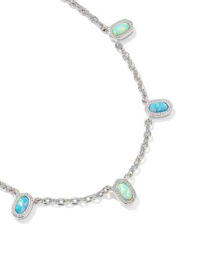 Mini Elisa Silver Strand Necklace