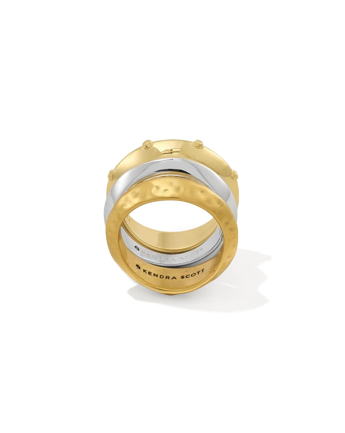 Oakland Ring Mixed Metal, Set of 3