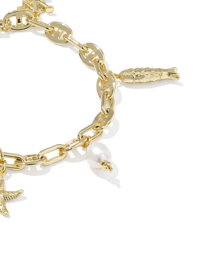 Parker Charm Gold Bracelet