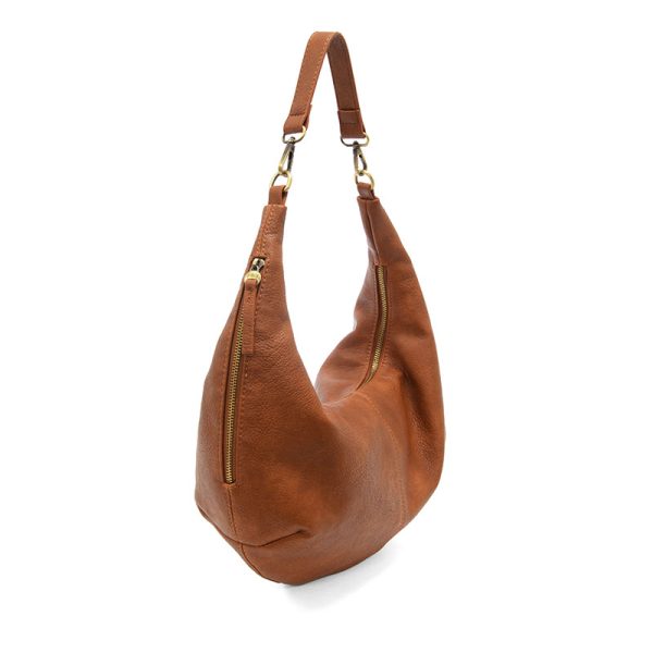 Rhea Saddle Slouchy Crescent Shoulder Crossbody Bag