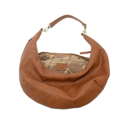 Rhea Saddle Slouchy Crescent Shoulder Crossbody Bag