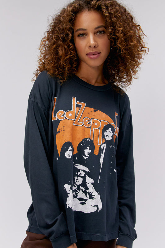 Led Zeppelin Portrait Long Sleeve Merch Tee