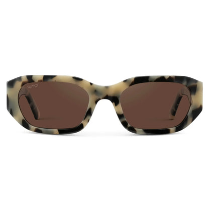 London Beige Tortoise / Amber Lens Polarized Sunglasses