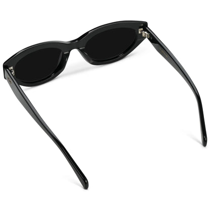 Loreta Black / Triple Black Lens Polarized Sunglasses