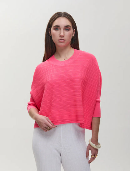 Aiko Aja Fuschia Top