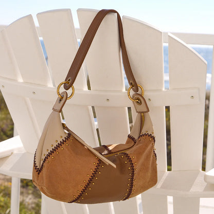 Opal Timber Brown Mini Shoulder Bag