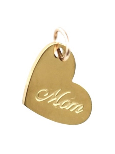 Heart Mom Charm