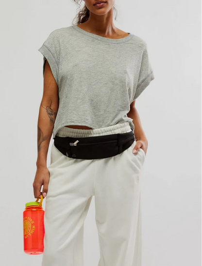 My Time Heather Grey Tee