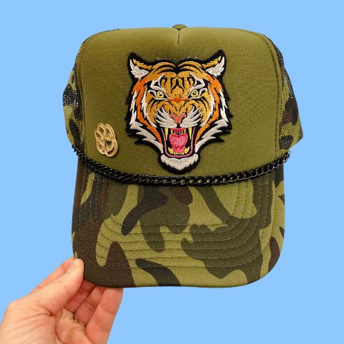 Tiger Patch Cap