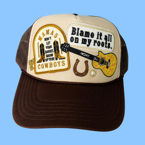Blame It On My Roots Patch Cap