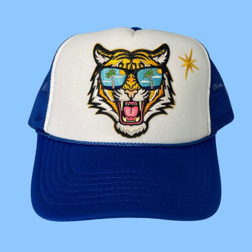 Summer Tiger Patch Cap