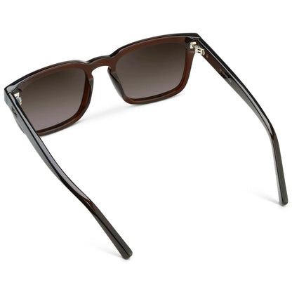 Maverick Burnt Cedar Brown / Brown Gradient Lens Polarized Sunglasses