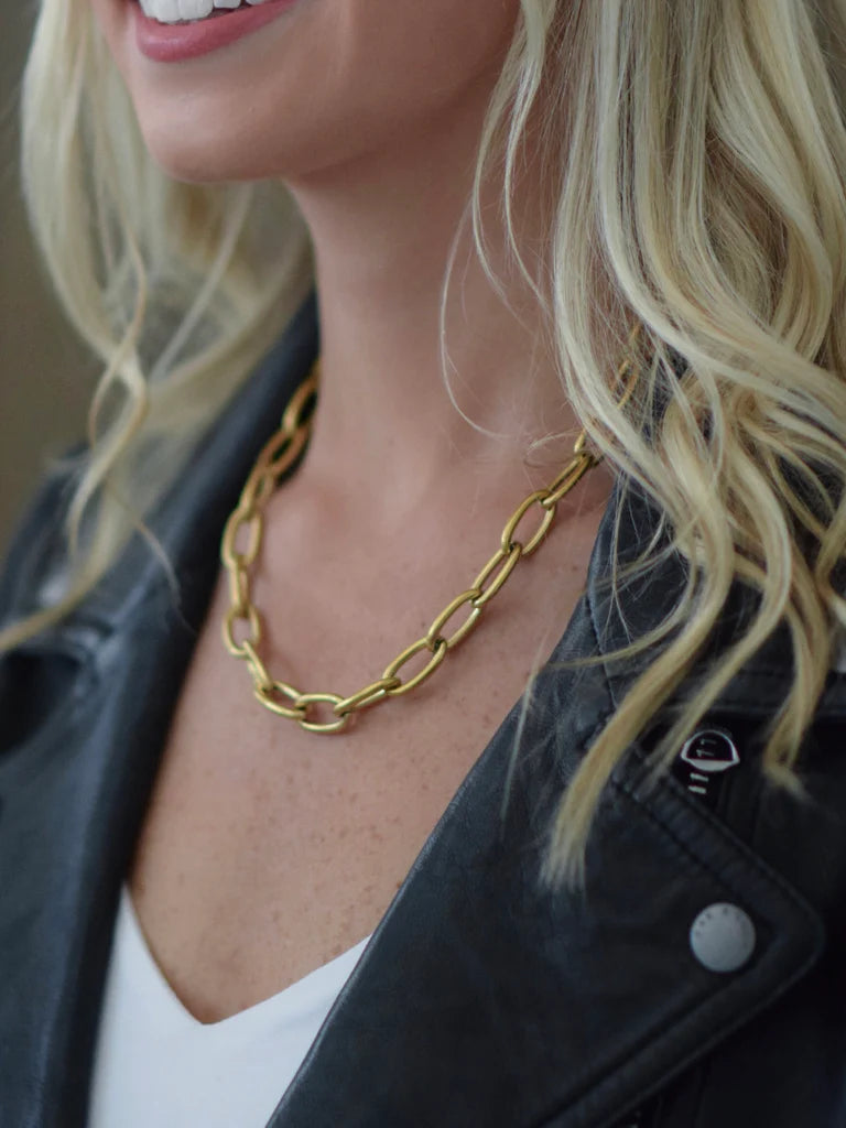 Moxy Gold Necklace