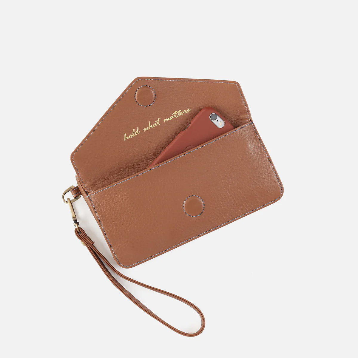 Goldie Brown Sugar Wristlet