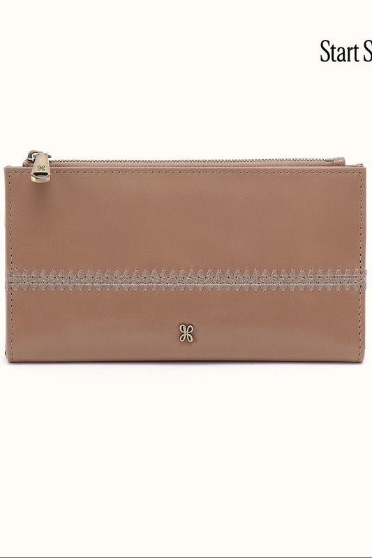 Jill Large Bifold Wallet in Woodsmoke