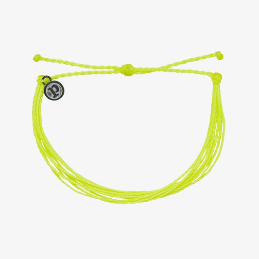 Bright Solid Neon Yellow Bracelet