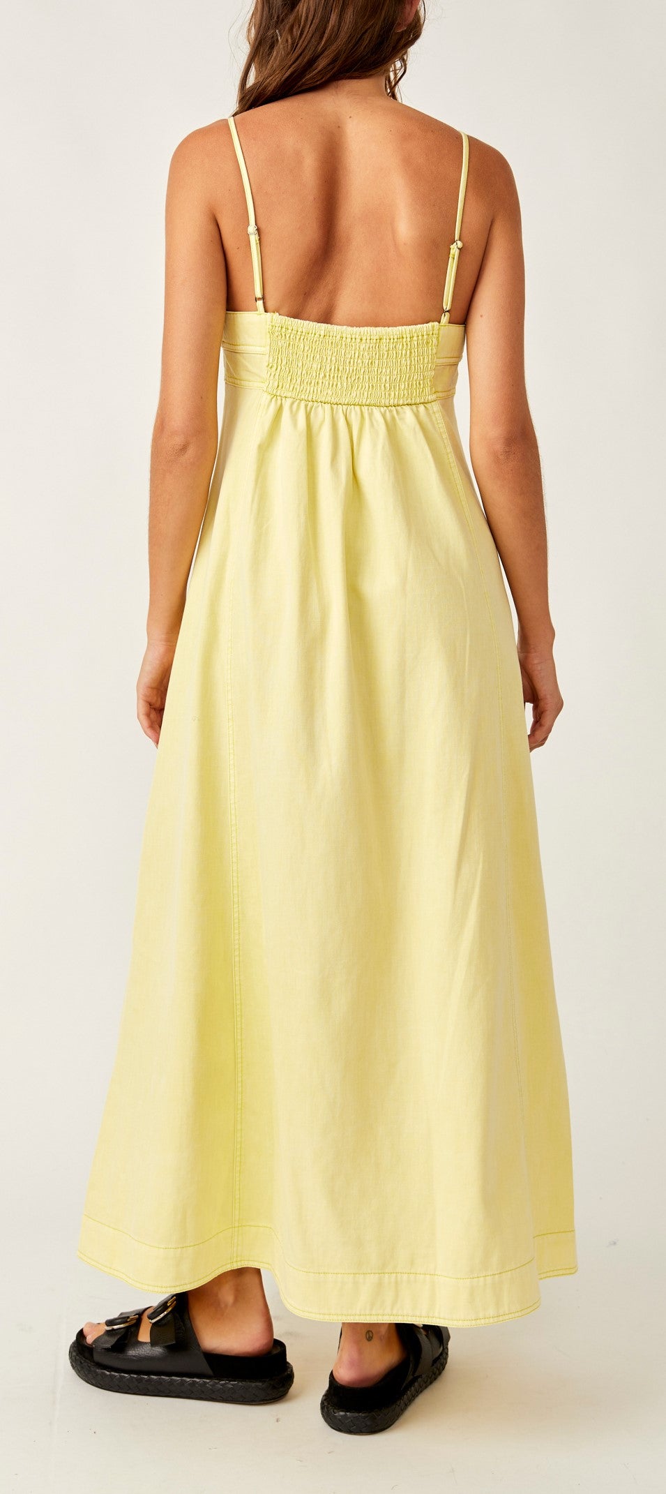 Just Jill Maxi Yellow Dress