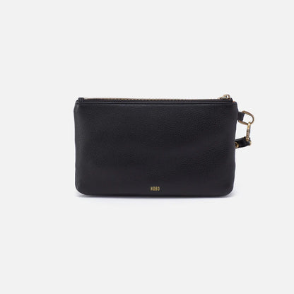 Goldie Black Wristlet