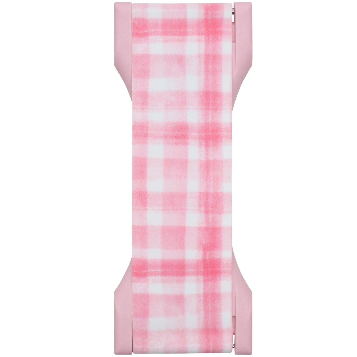 PRO Pink Gingham Phone Grip & Stand