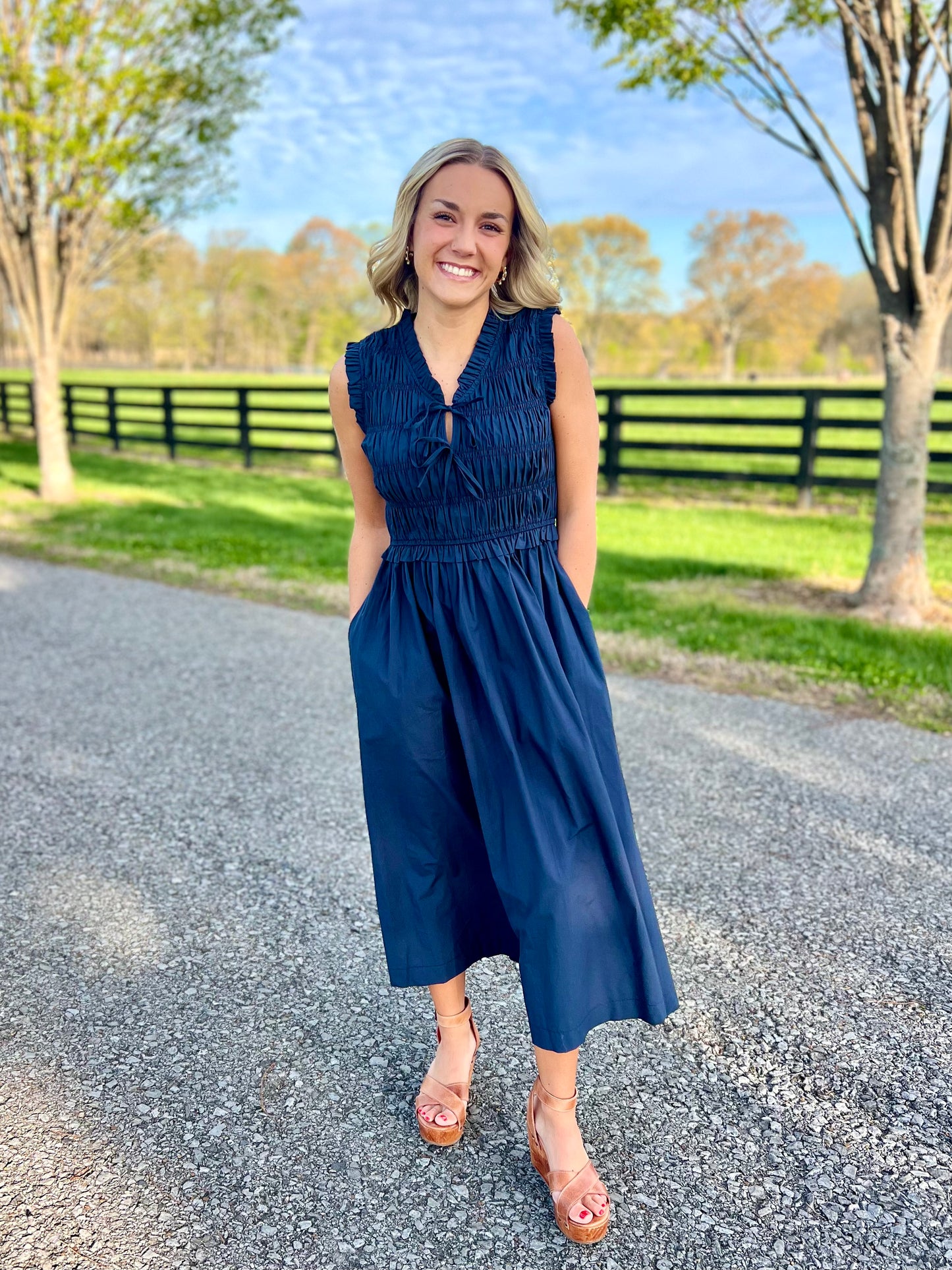 Moment of Truth Midi Dress